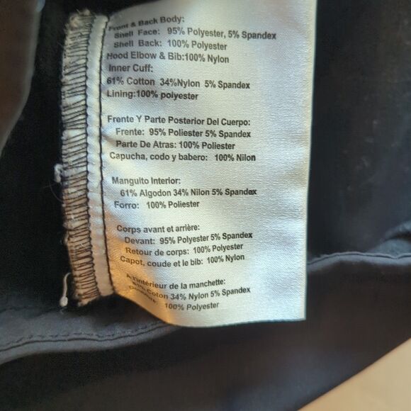 Michael Kors Softshell Puffer Coat Jacket Womens Small Black Hood Full Zip - Picture 8 of 9